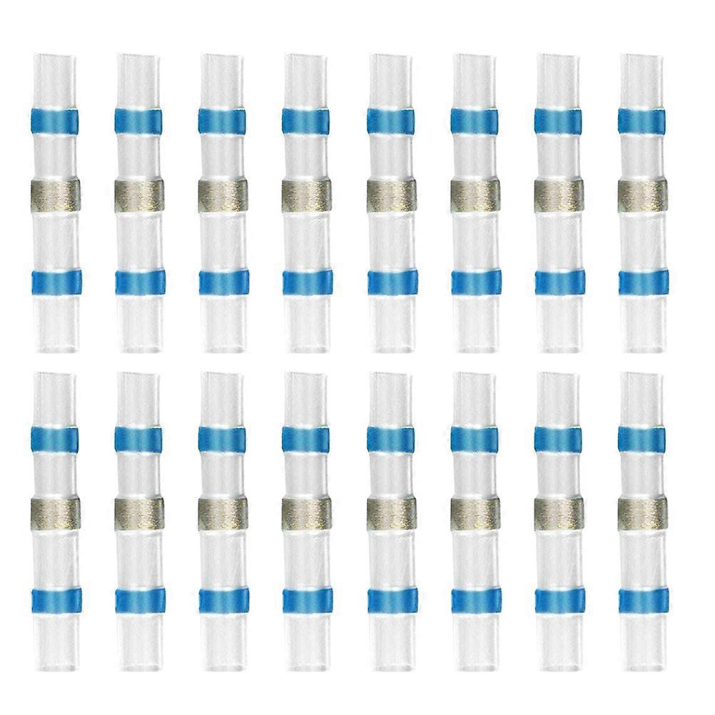 200-teiliges Set Mit Schrumpfschlauch-schweißverbindern Für Schweiß- Und Dichtungsdrähte-4x0.7cm-blue 200pcs