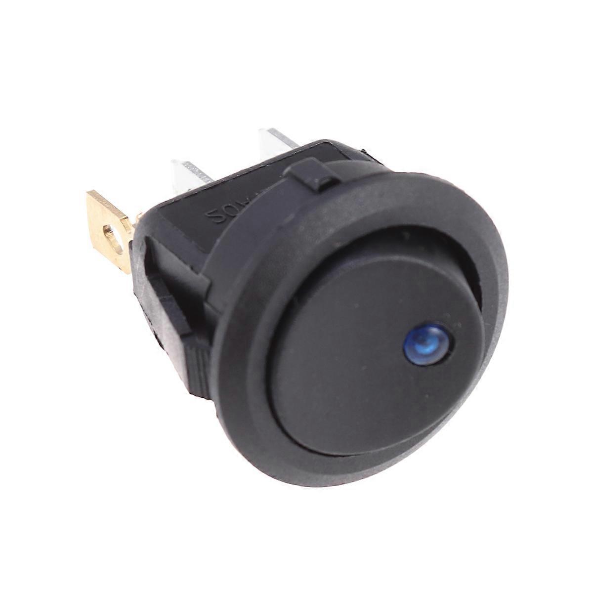 12v 20a 3-fach Kippschalter Mit Led-licht Für Auto, Motorrad, Lautsprecher (blau)-blue