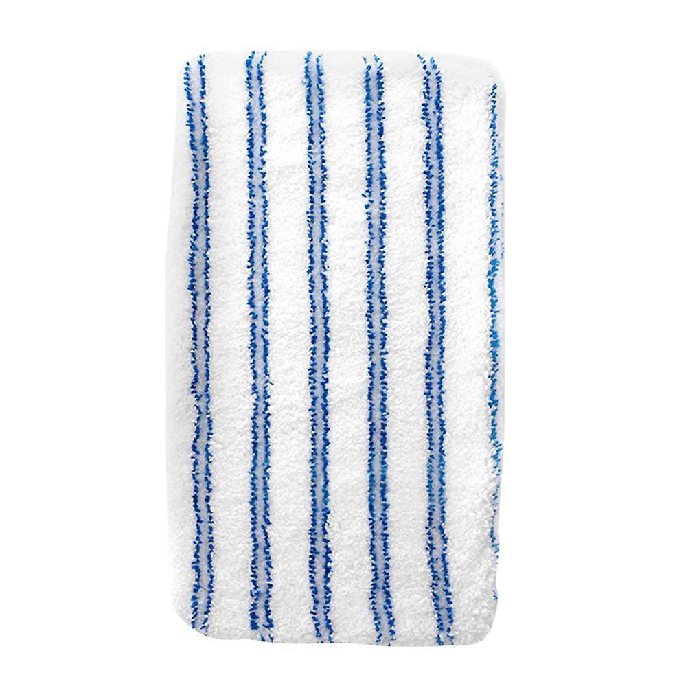 Praktisches, Tragbares Ersatz-dampfmopptuch, Waschbares Mikrofasertuch Für Den O-cedar-moppkopf (blau-weiß Gestreiftes Muster)-33x6cm-blue