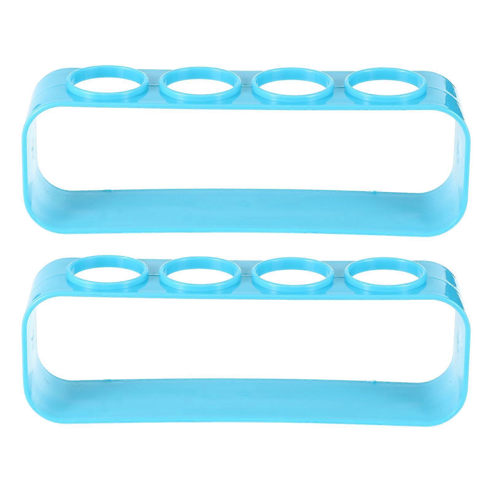 2er-set Reagenzglasständer, Professioneller Reagenzglasständer, Reagenzglasständer Für Schullabore-17.5x5.5x4cm