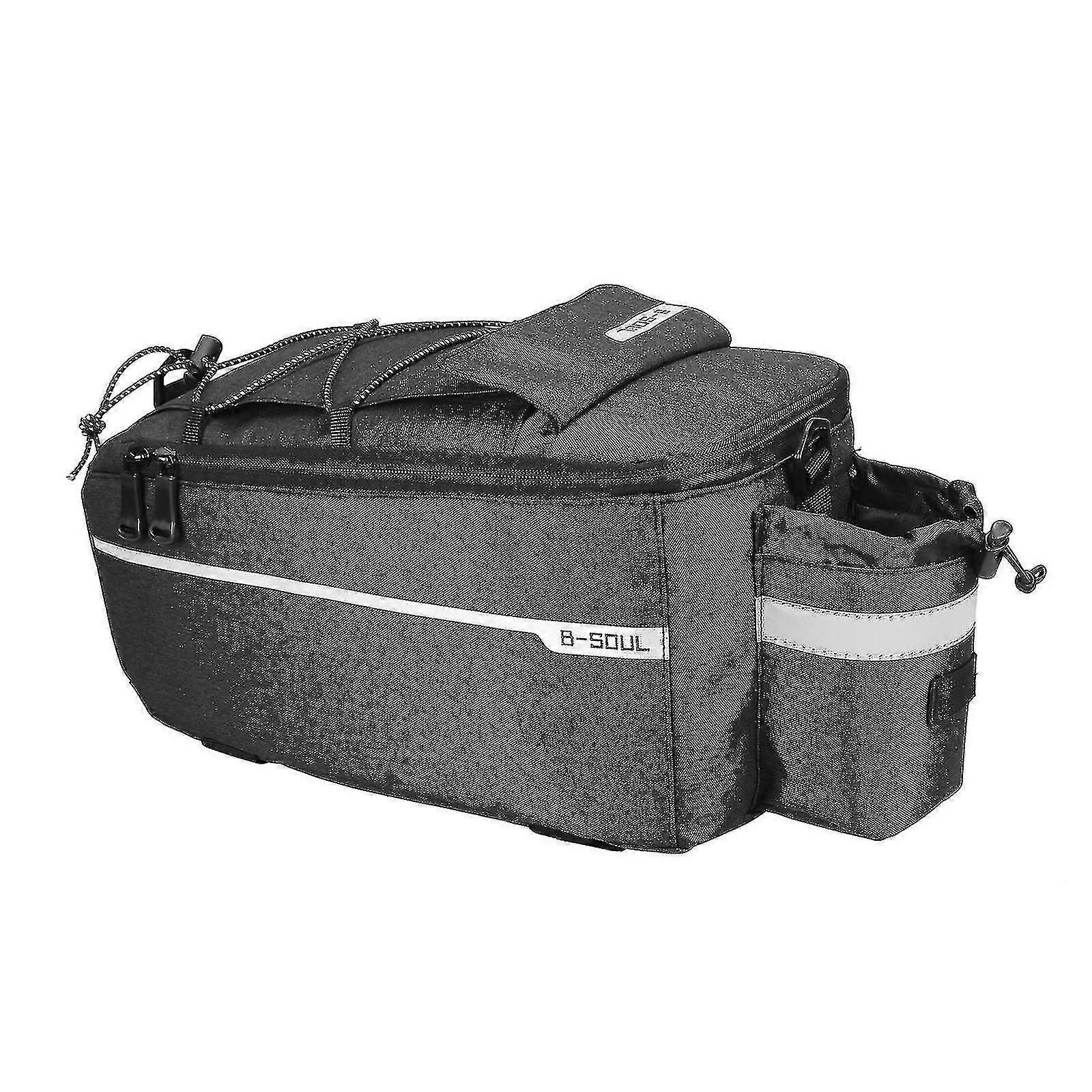 Fahrradgepäckträger, Satteltasche, Gepäckträger, Gepäckträgertasche, Fahrradtasche, Gepäckträger Für Den Rücksitz-black
