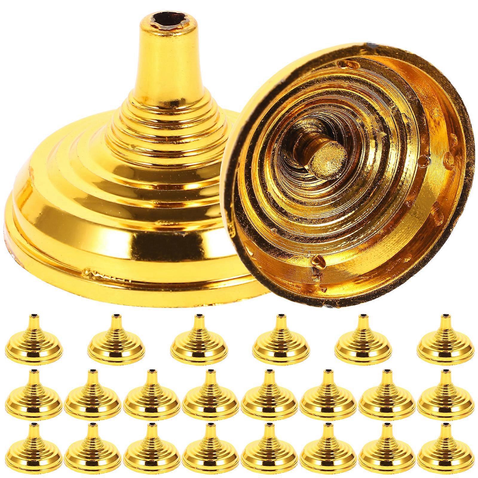 24-teiliges Set Dekorativer Flaggen, Flaggenmasthalter, 2-winkel-flaggenmasthalter, Flaggenfußständer, Flaggenhalterung, Flaggenmasthalterung-golden