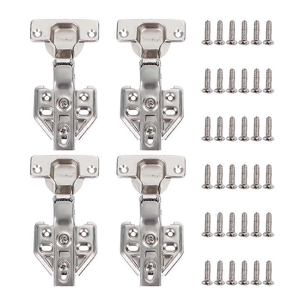 Stück Hochleistungsscharniere, Hydraulische Pufferscharniere, Schalterschrankscharniere, Chassis-scharniere, Küchenschrankscharniere-11x6cm-silver