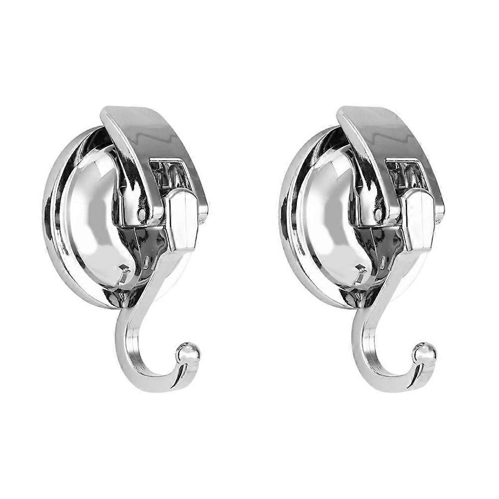 Stück Saugnapfhaken, Spurlose Wandhaken, Wandhaken Zum Aufhängen Von Kleidern-8x6cm-silver