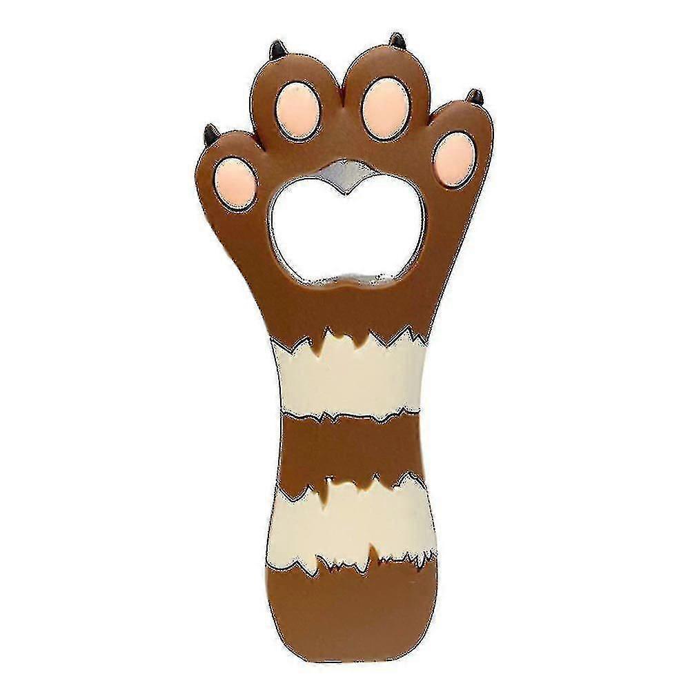 2023 – Flaschenöffner In Katzenkrallenform, Magnet, Hohe Qualität-brown
