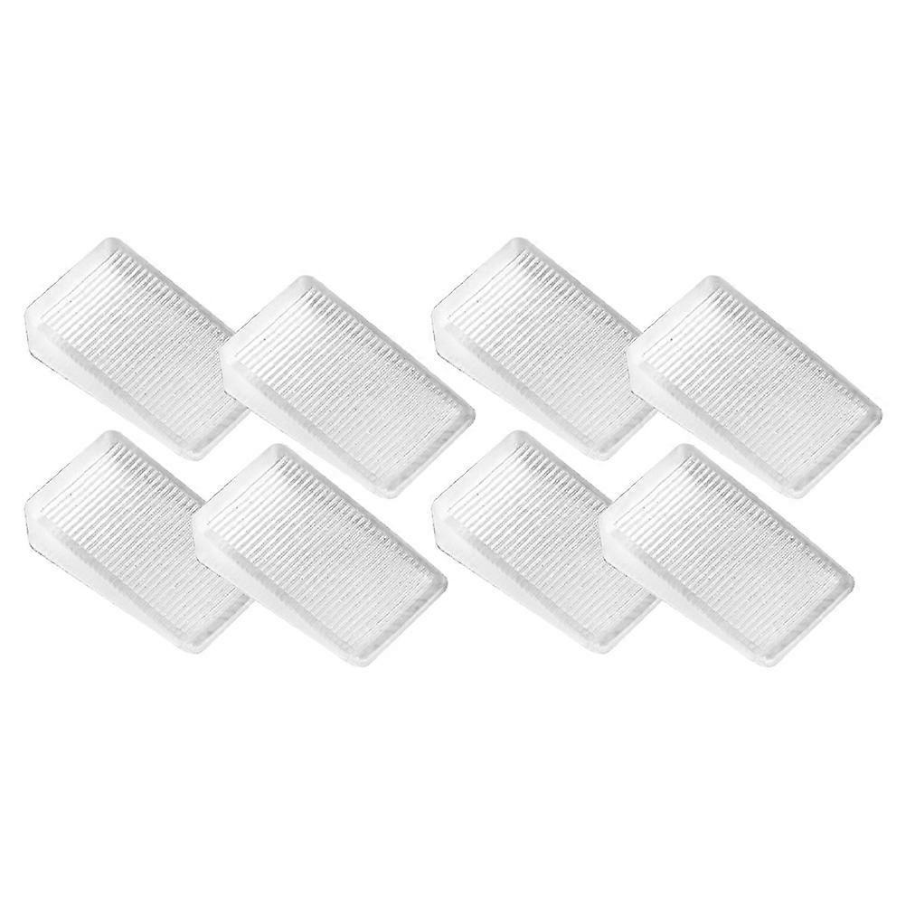 8 Stück Kreative Möbelnivellierer, Unterlegscheiben Für Haushaltsmöbel, Tischnivellierscheiben-5x3x0.5cm-white