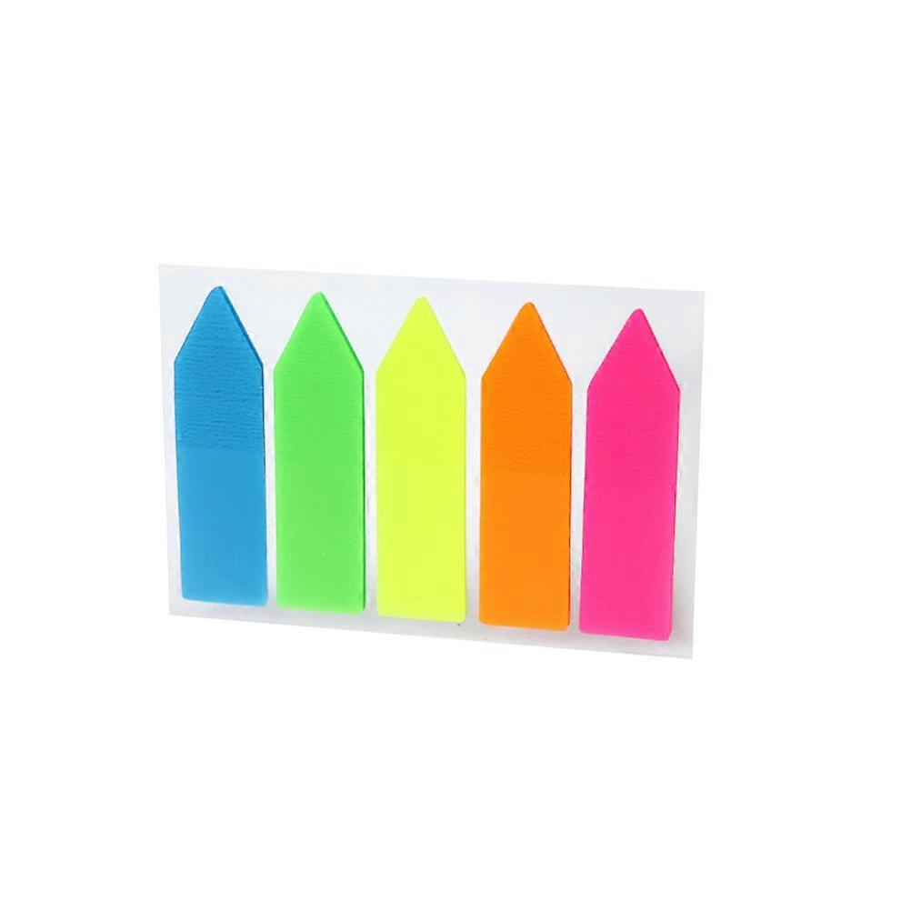 10 Farbige Etiketten, Selbstklebende Papierblöcke, Registerkarten, Notizblöcke, Buchnotizen-4.51.2cm
