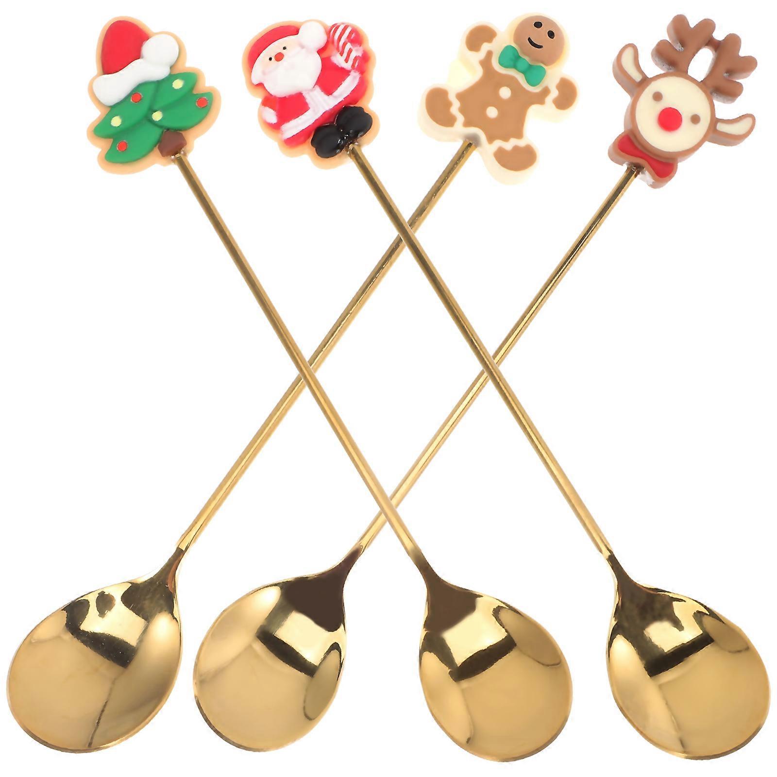 Set Weihnachtsbesteck, Cartoon-weihnachtsparty-tischgeschirr-set Für Reisen-12.8x2cm