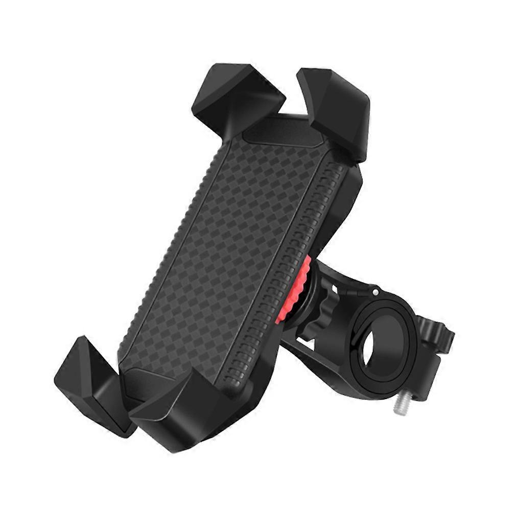Fahrrad- Und Motorrad-handyhalterung Für Alle Handys, Passend Für Mountainbike-lenker-12x12cm-black