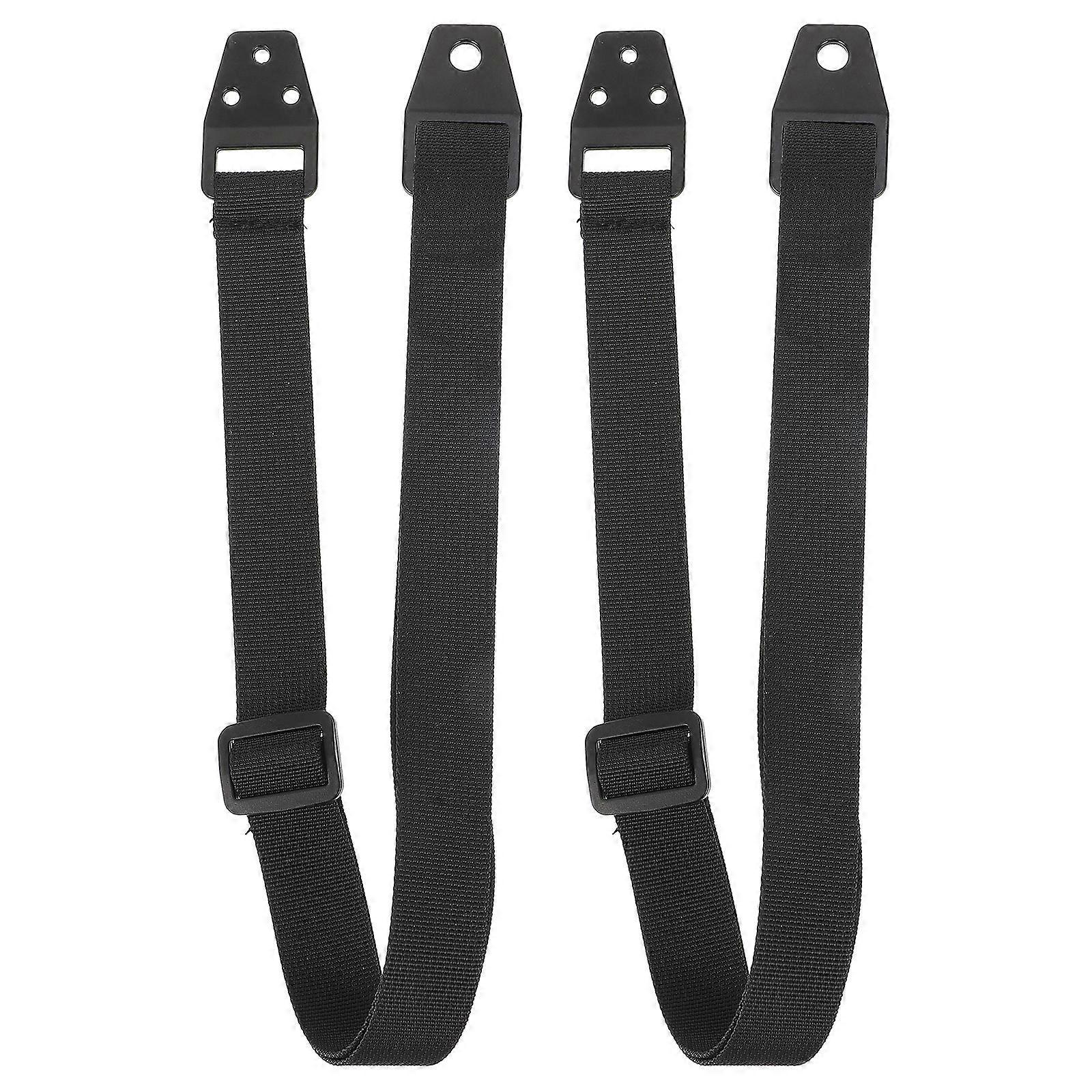 Stück Kindermöbel-tv-kippschutzbänder, Sicherheits-möbelwandanker, Erdbebensichere Bänder, Tv-absturzsicherung-60x3x1cm-black