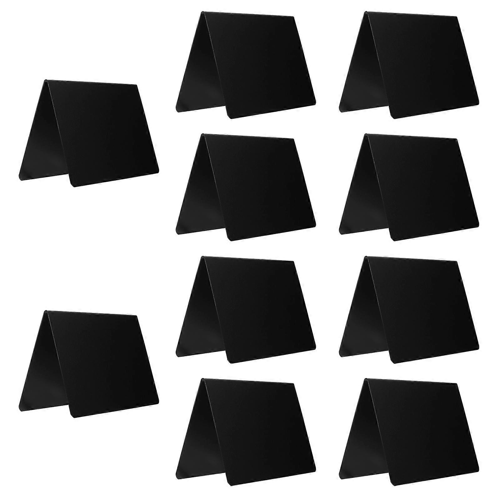 10 Kleine Kreidetafel-nachrichtenschilder, Tischkreidetafeln, Kleine Kreidetafel-preisschilder Für Hochzeiten-107.55cm-black