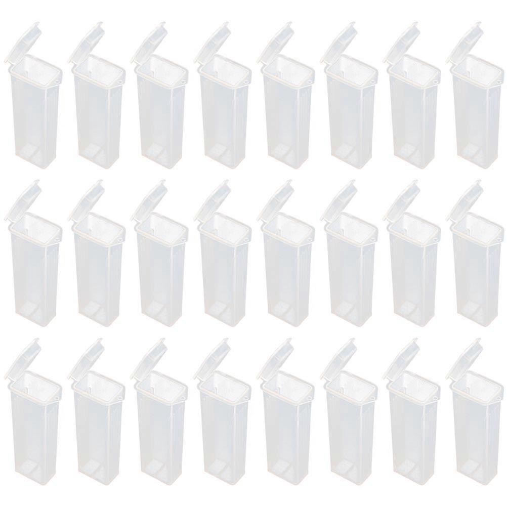 50 Stück Objektträgerkästen Aus Glas Für Pathologische Präparate Im Labor-8.7x2.7cm-white