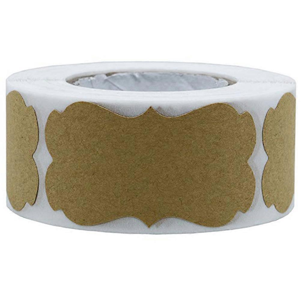 300 Stück Kraftpapier-anhänger Als Weihnachtsgeschenk, Kraftpapier-aufkleber, Kraftpapier-etiketten-m