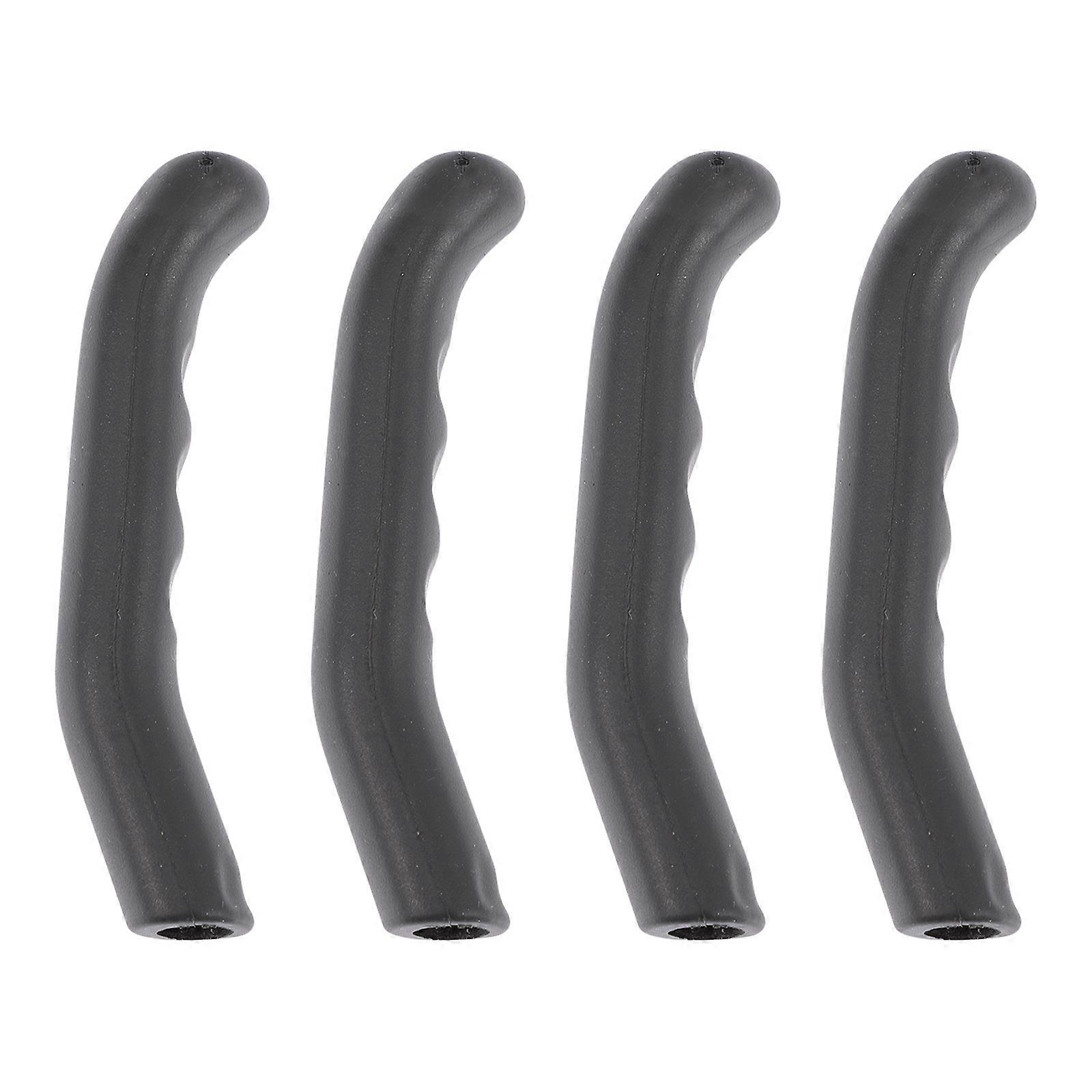 Stück Fahrradbremshebel-überzüge Aus Silikon, Bremsgriff-überzüge, Fahrradbremsgriff-schutz-7.8x1.5cm-black