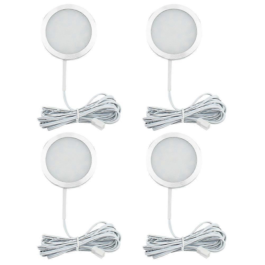 Stück Dc12v Led-einbauleuchten Für Wohnwagenkabinen, Mehrzweck-schrankleuchten-6x6cm-white