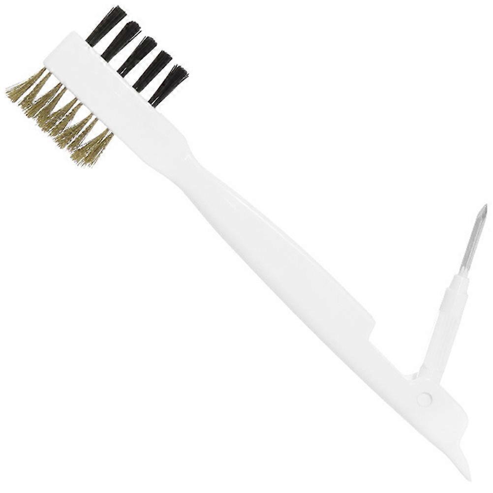Grillreinigerbürste Geschirrreinigungswerkzeug Glaskochfeldreiniger Topf- Und Pfannenschaber-19x4.5cm-white
