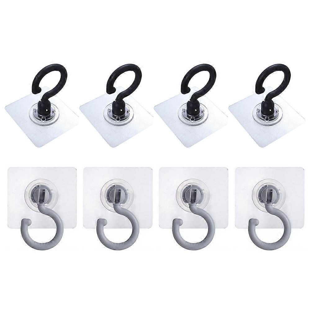 Stück Handtuchhaken Mit Saugnapf, Selbstklebende Taschenhaken, Duschhaken, Garagenhaken, Vakuum-saughaken-9x8.5cm