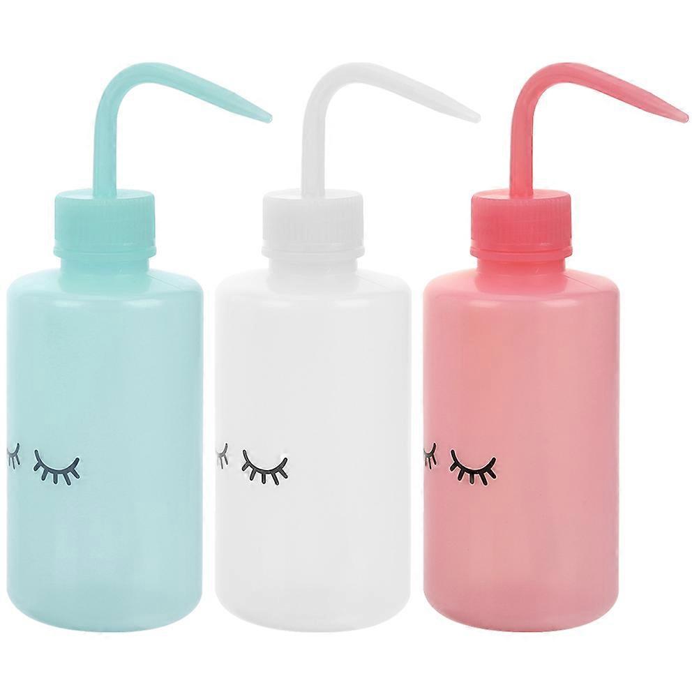 3er-pack Waschflaschen, Tattoo-waschflasche, Wasserspritzflasche, Quetschflasche (250 Ml)-17x6x6cm