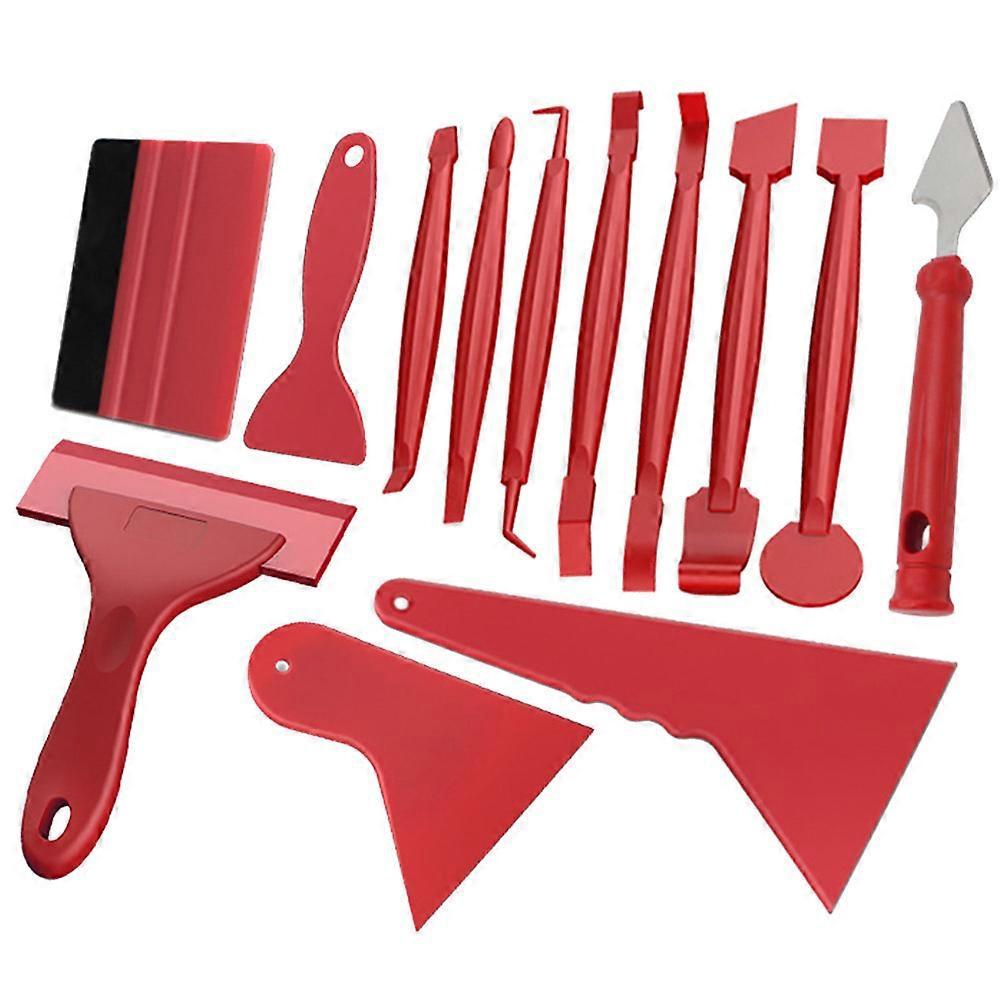 13-teiliges Auto-werkzeugset: Werkzeug Zum Entfernen Von Zierleisten Und Türverkleidungen, Autoreparatur-werkzeugset, Audio-reparaturwerkzeug-25x18x1cm-red