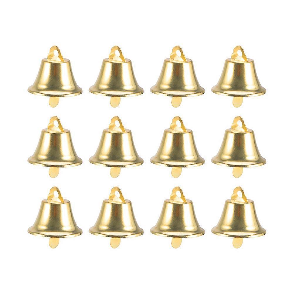 25 Stück 4,5 Cm Große Trichterglocken, Windspiele, Diy-zubehör, Partydeko-golden