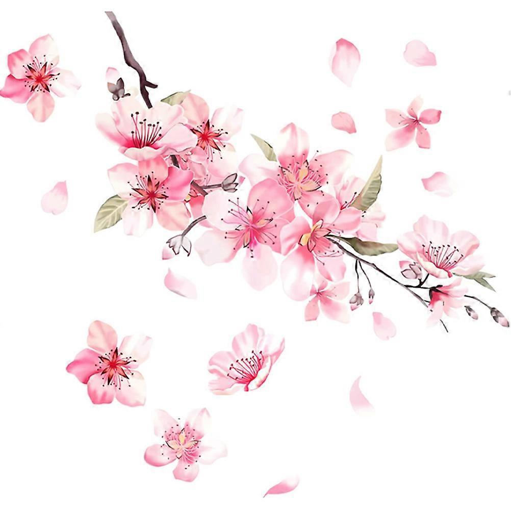 Kirschblüten-aufkleber, Kreatives Blumen-auto-dekoration-25x24cm-pink
