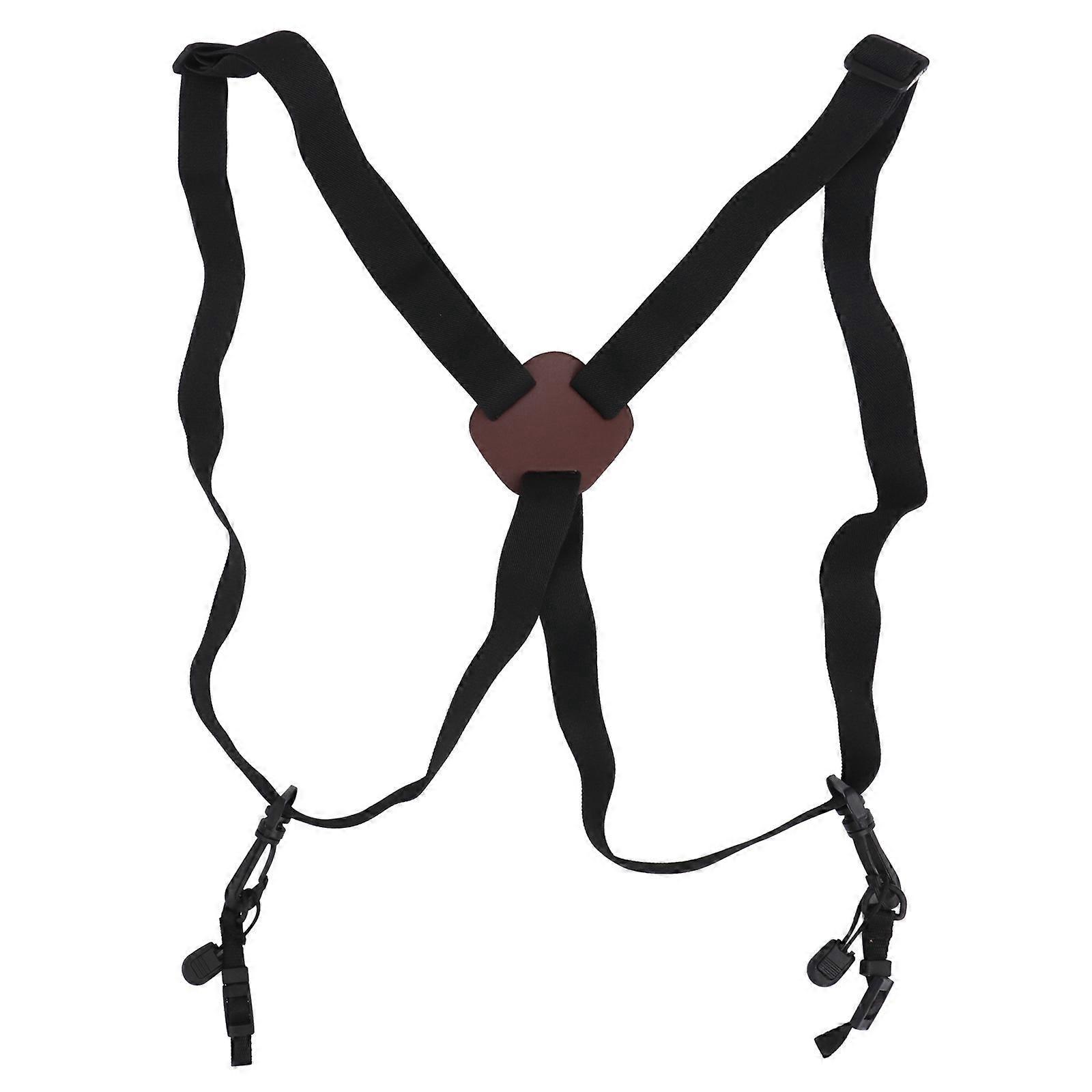 Herren-tragegurt Für Wandern, Teleskope Und Ferngläser, Dekompressionsgurte Für Ferngläser, Vogelbeobachtungs- Und Jagd-tragegurt-250x2.5cm-black