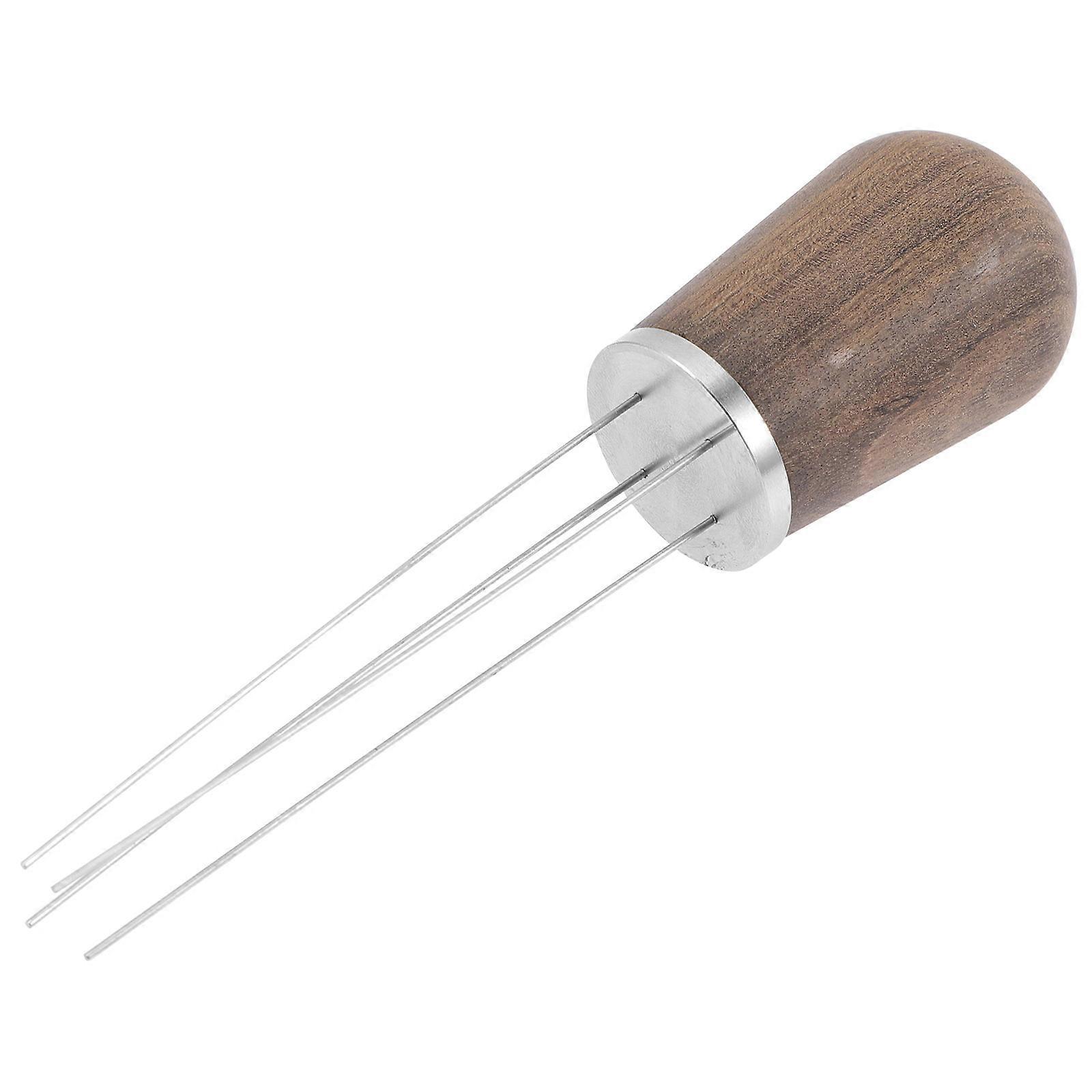 Holzwerkzeuge Kaffeeverteiler Rührstab Espresso-rührstab Wdt-werkzeug Kaffeerührnadel-12x2.5cm-coffee