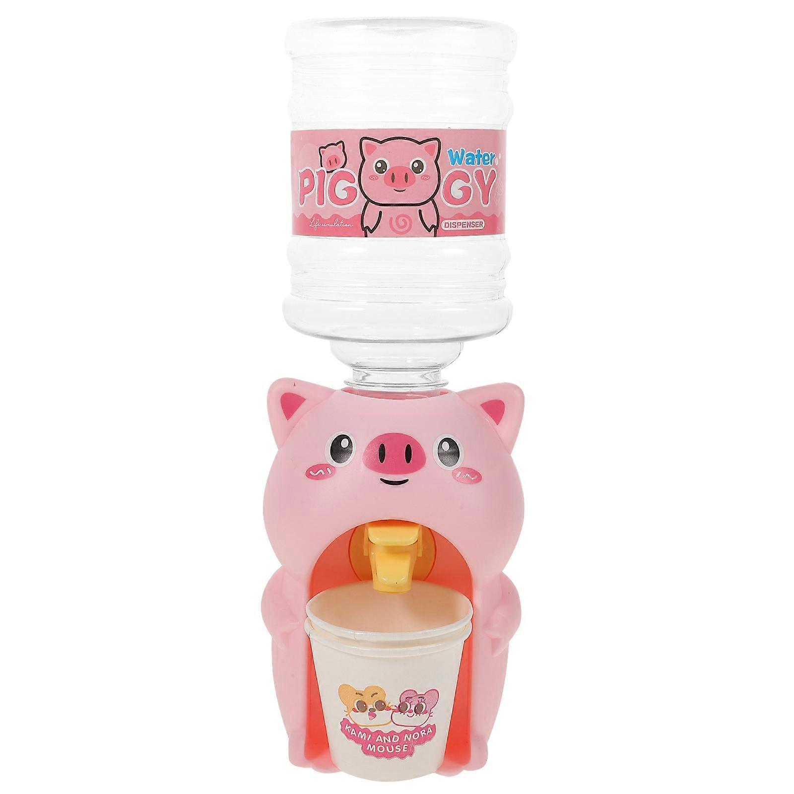 Shape Toys Rollenspiel-wasserspender Trinkbrunnen Modell Getränkespender Wasserhahn Wasserspender Modell-23x8.5x8cm-pink