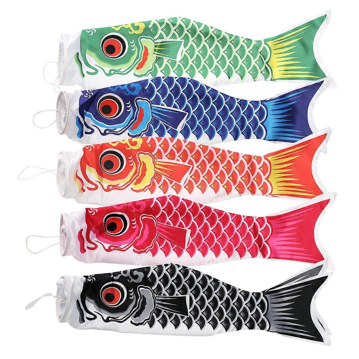 70 Cm Große Outdoor-flagge Mit Fischmotiv, Windsack, Japanische Karpfenflagge, Koinobori-hängedekoration, Geschenk Zum Drachenbootfest