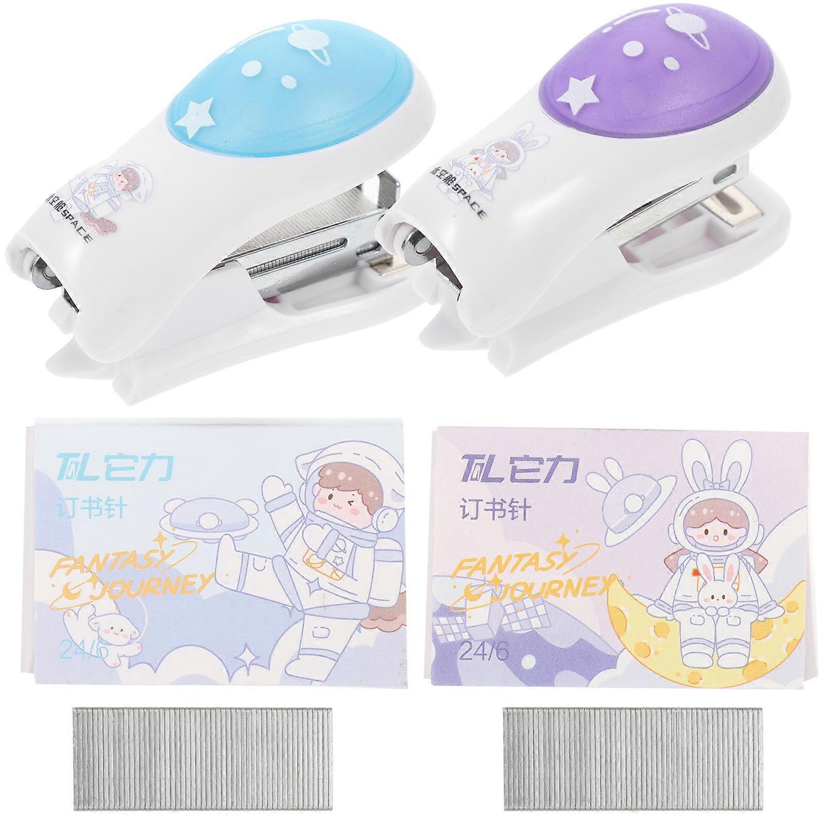 Sets Handhefter, Cartoon-hefter, Astronauten-hefter, Kleiner Handhefter, Schülerhefter-6.5x2cm