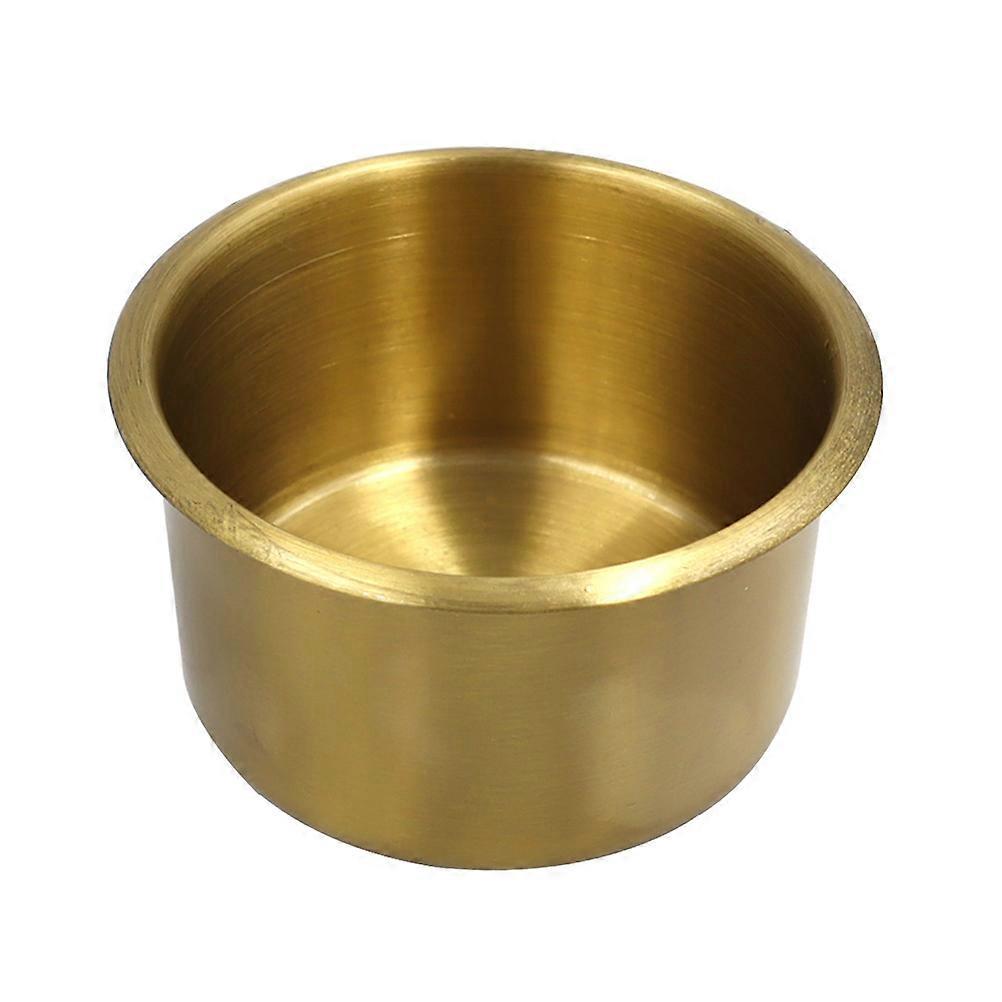Becherhalter Aus Kupfer, Passend Für Wohnmobile Und Boote, Einbaufertiger Becherhalter-95.5cm-golden
