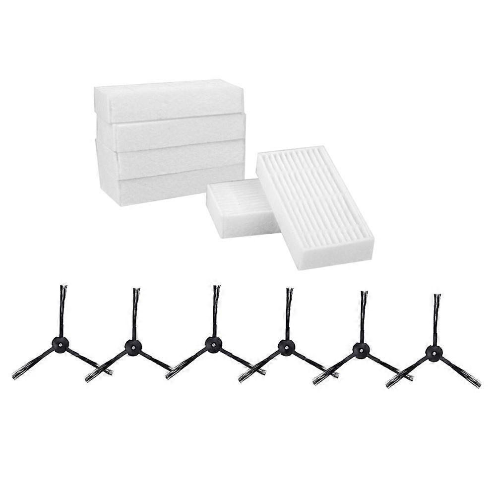 12-teiliges Ersatzteilset Für Saugroboter: Filter, Bürsten Für Die Linke Und Rechte Seite Für Ilife V3s, V5, V5s Und V5s Pro-12pcs