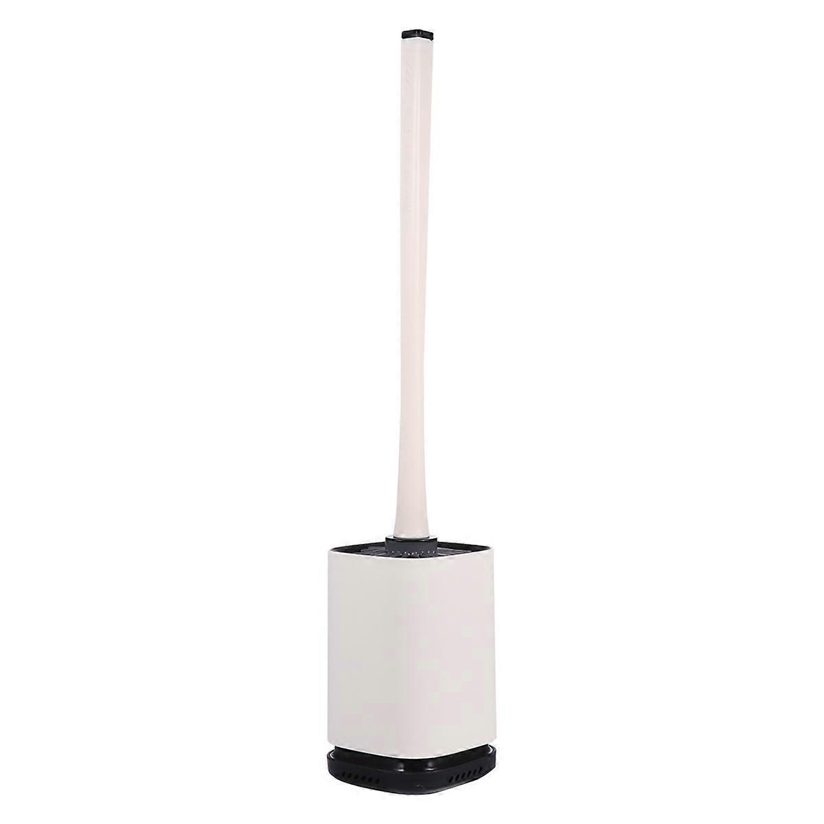 1-teiliges Toilettenreinigungsset Aus Kunststoff Und Silikon-42x8.7cm-white