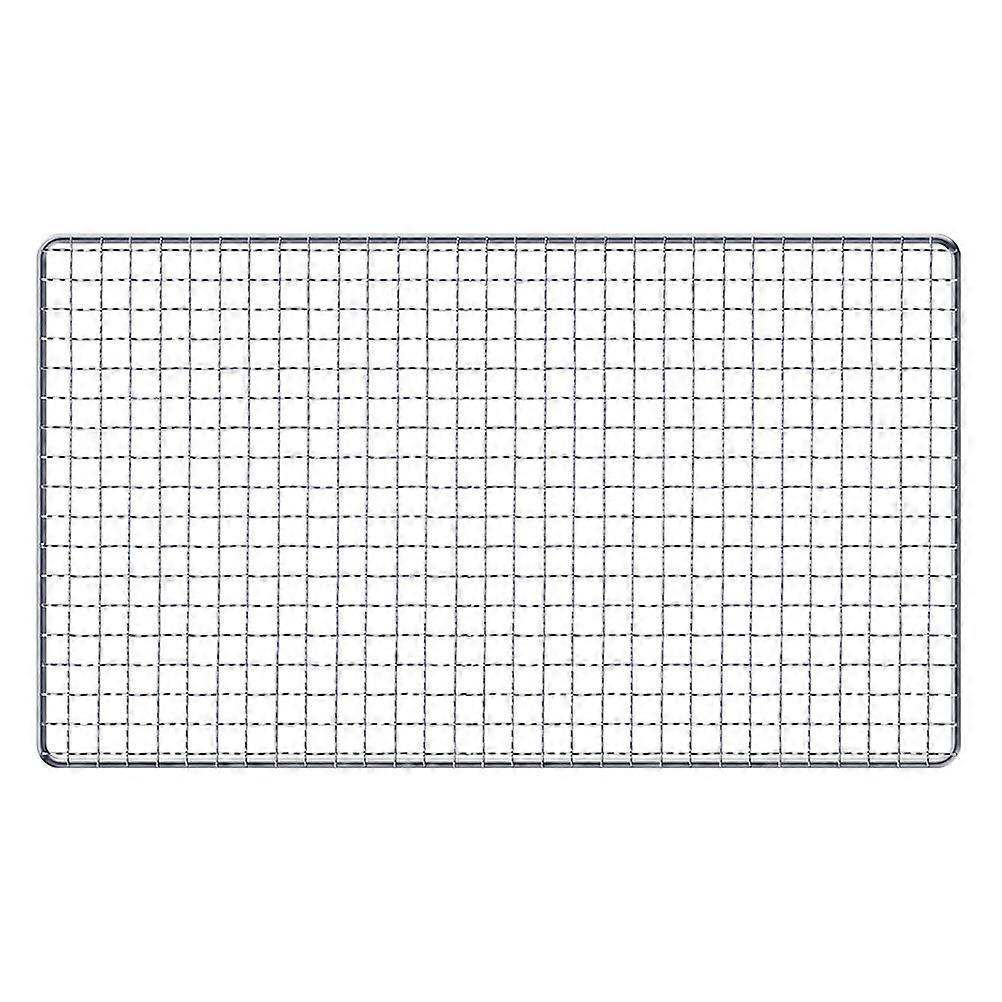 Stück Edelstahl-grillgitter, Praktisches Grillrost-netz-40x20cm