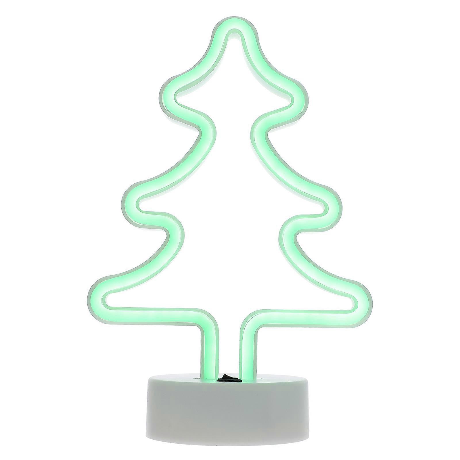 Stück Weihnachtsbaum-modellierlicht, Kreative Led-innenbeleuchtung, Dekorative Lampe-24x17.5cm-white