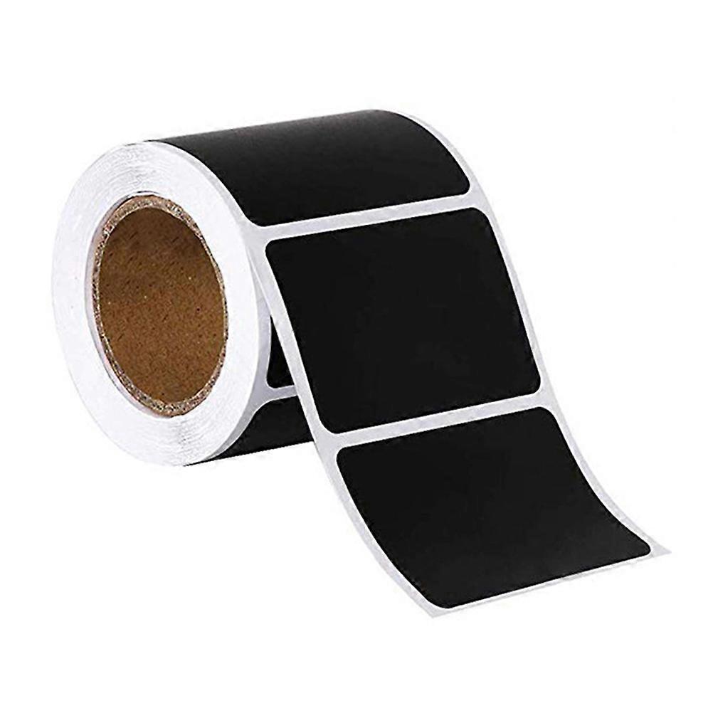 300 Stück Etikettenaufkleber, Kreidetafeletiketten, Aufbewahrungsbehälter, Kreidemarker-etiketten, Kreidetafelaufkleber-5.5x3.5cm-black