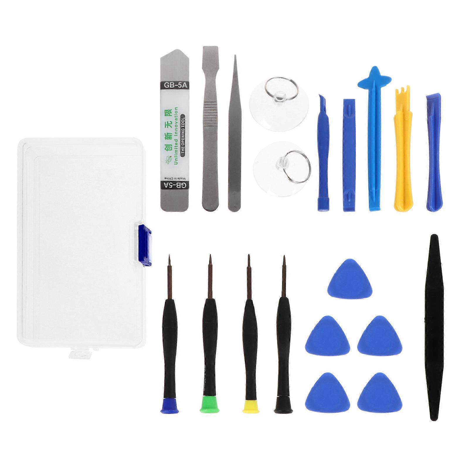 21-teiliges Premium-öffnungswerkzeug-set Mit Schraubendrehern Und Smartphone-reparaturwerkzeug-14.5x8.5cm