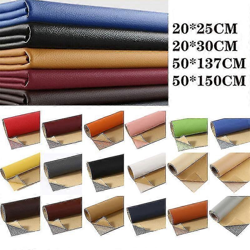 Selbstklebender Lederreparaturflicken Für Couch, Sofa, Autositz, Stuhl – Renovierungsaufkleber-20x25cm-dark Brown