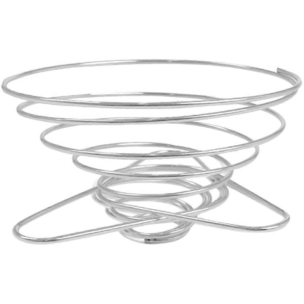 Zusammenklappbarer Kaffeefilter, Kaffeetrichter, Edelstahl, Manueller Kaffeemaschinenfilter-13x12cm-silver