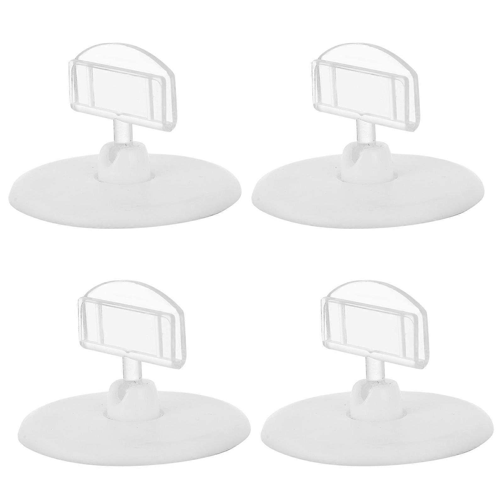10 Stück Preisschildclips Aus Kunststoff, Etikettenständer Aus Kunststoff, Werbeclips-5.5x3.2x3cm