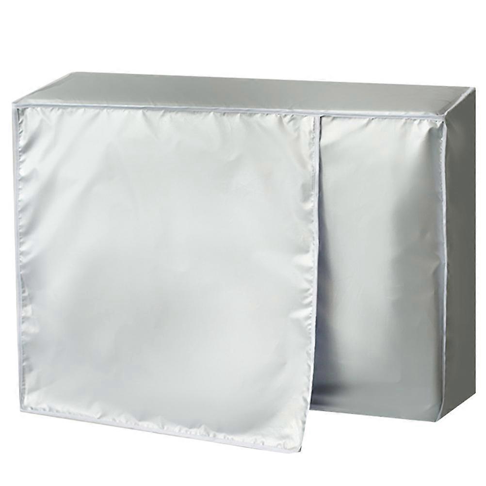 Klimaanlagenabdeckungen, Winterabdeckung Für Klimaanlagen, Außenabdeckung Für Klimaanlagen, Abdeckung Für Klimaanlagengeräte-80x57x30cm-grey