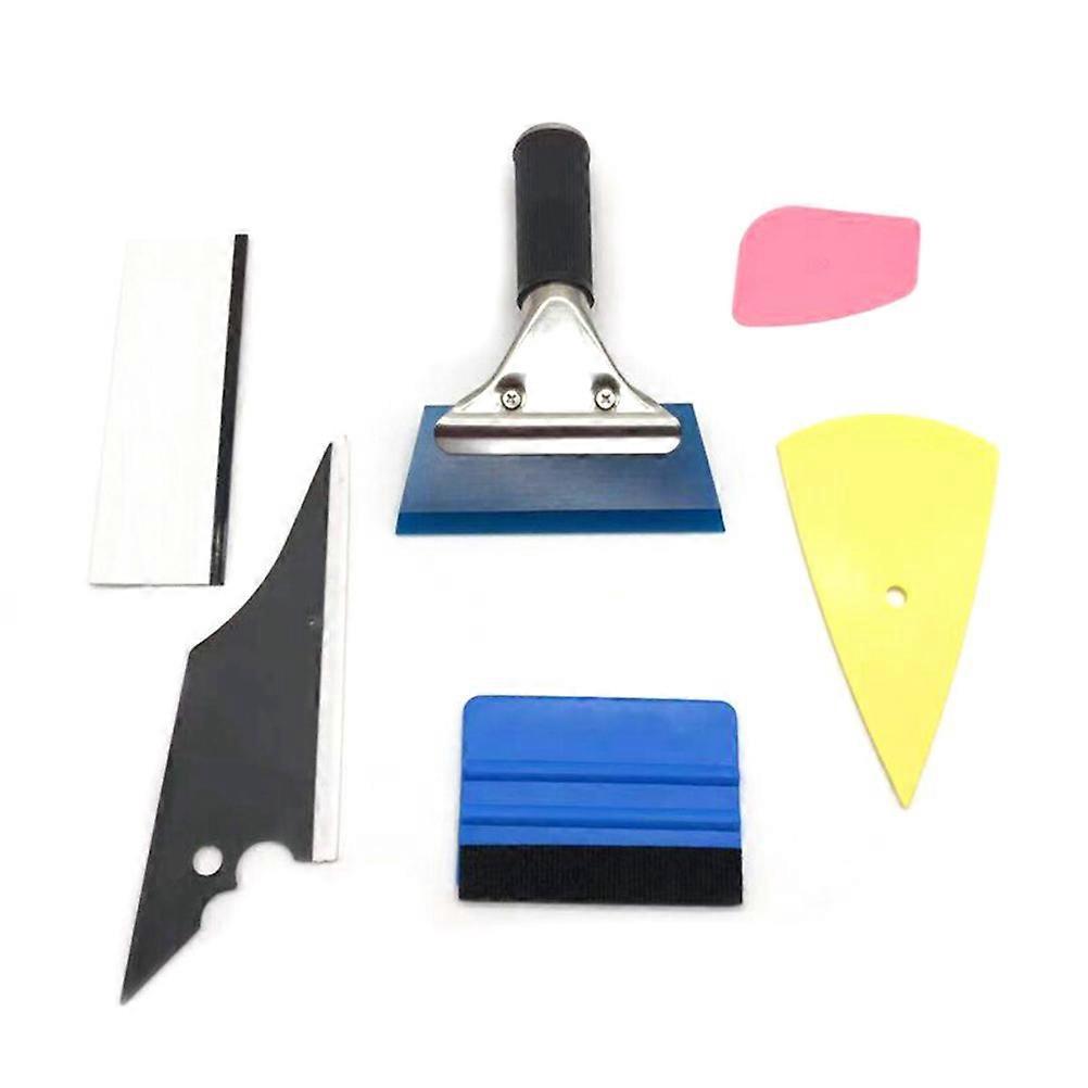 6-in-1-autofolien-werkzeugset: Schaber, Cutter, Rakel, Autopflege-werkzeuge-24x16x5cm