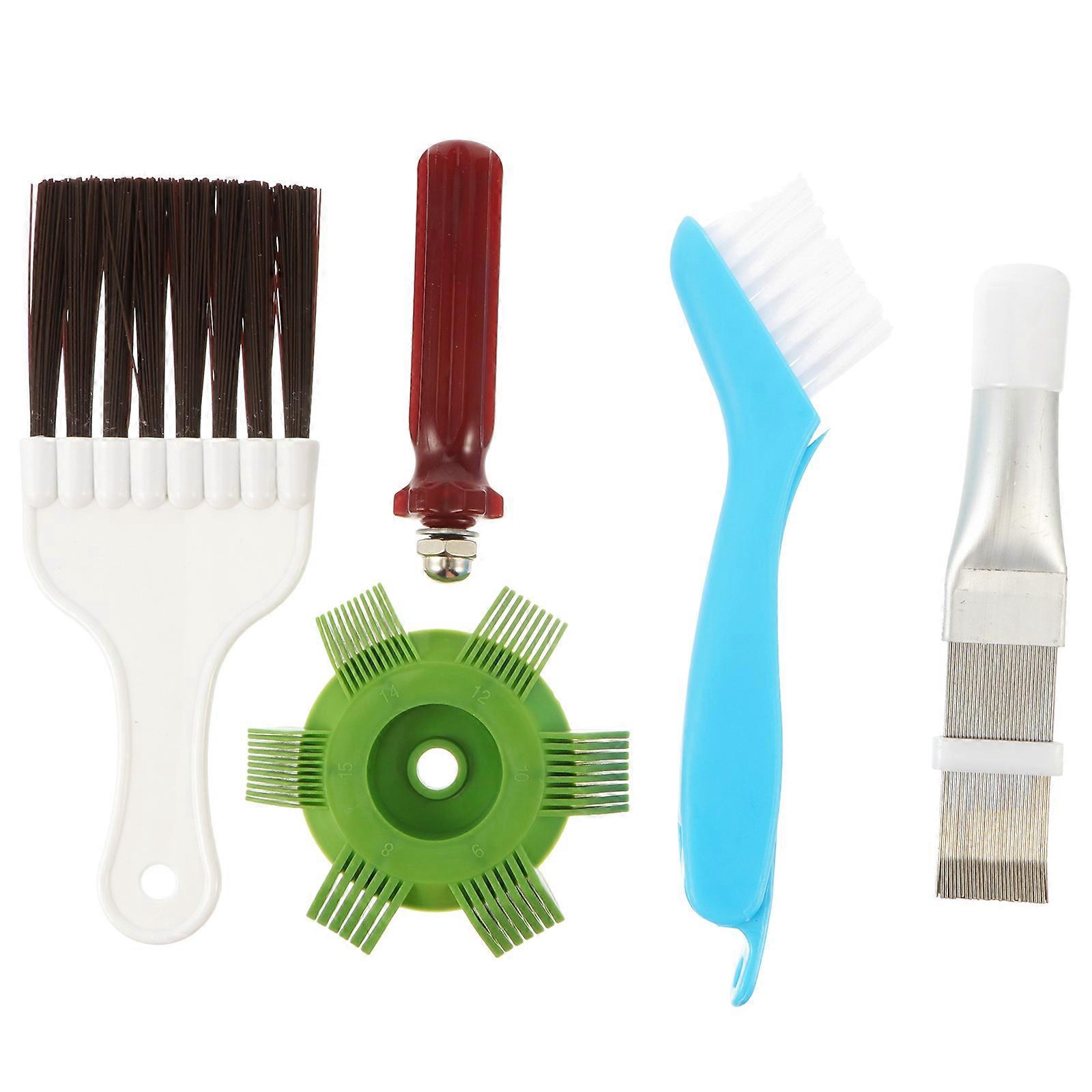 Set/4 Stück Kondensatorlamellenkamm-reiniger Für Klimaanlagen-kühlerlamellen-15x3cm