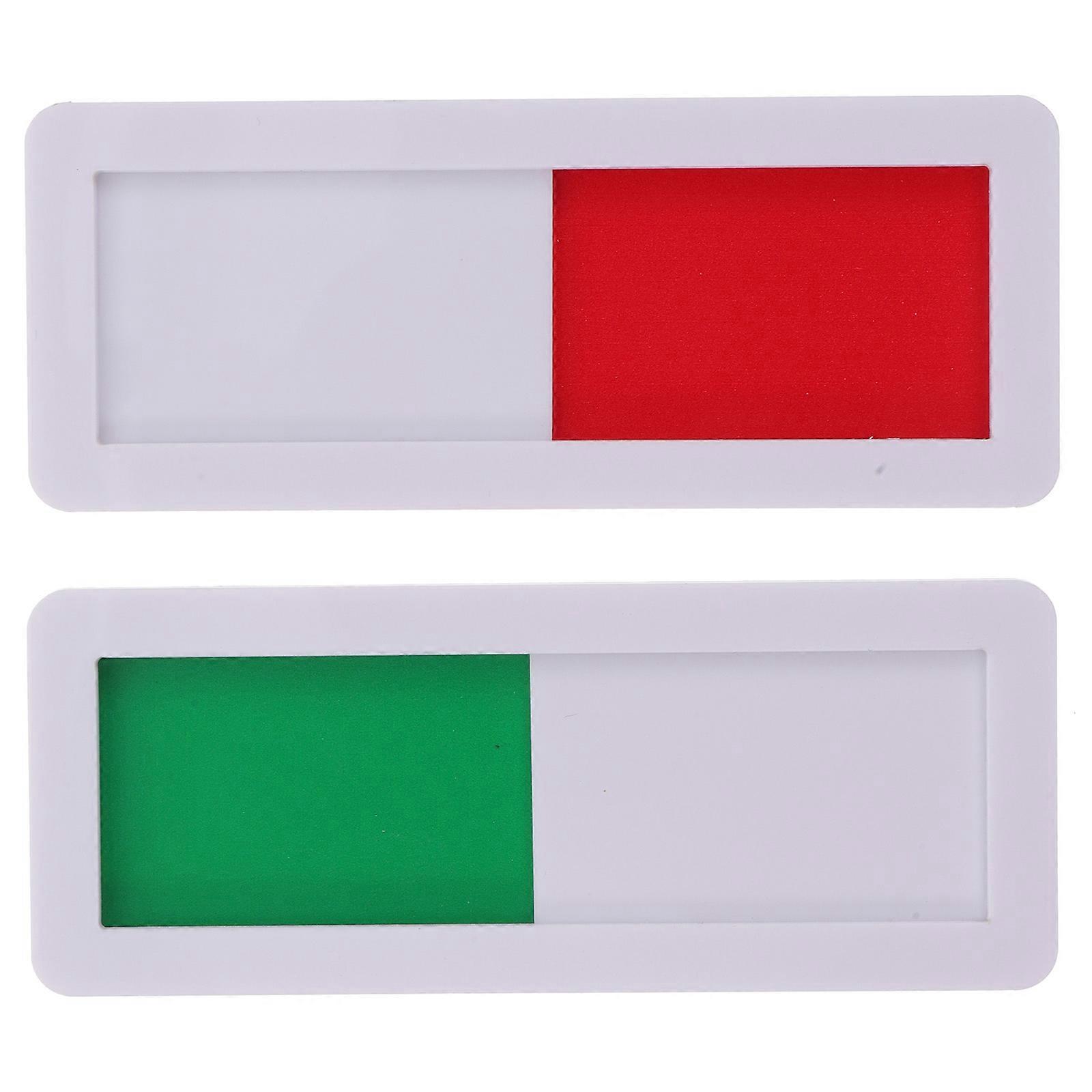 2 Stück Türschilder „offen/geschlossen“ Für Konferenzraum-schiebetüren, Sichtschutzanzeige-10x4cm