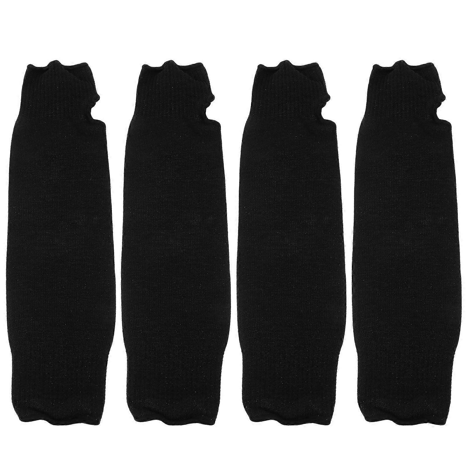 Stück Schnittfeste Armüberzüge, Kratzfeste Armschutzhüllen, Sicherheits-armstulpen-45x12.5cm-black