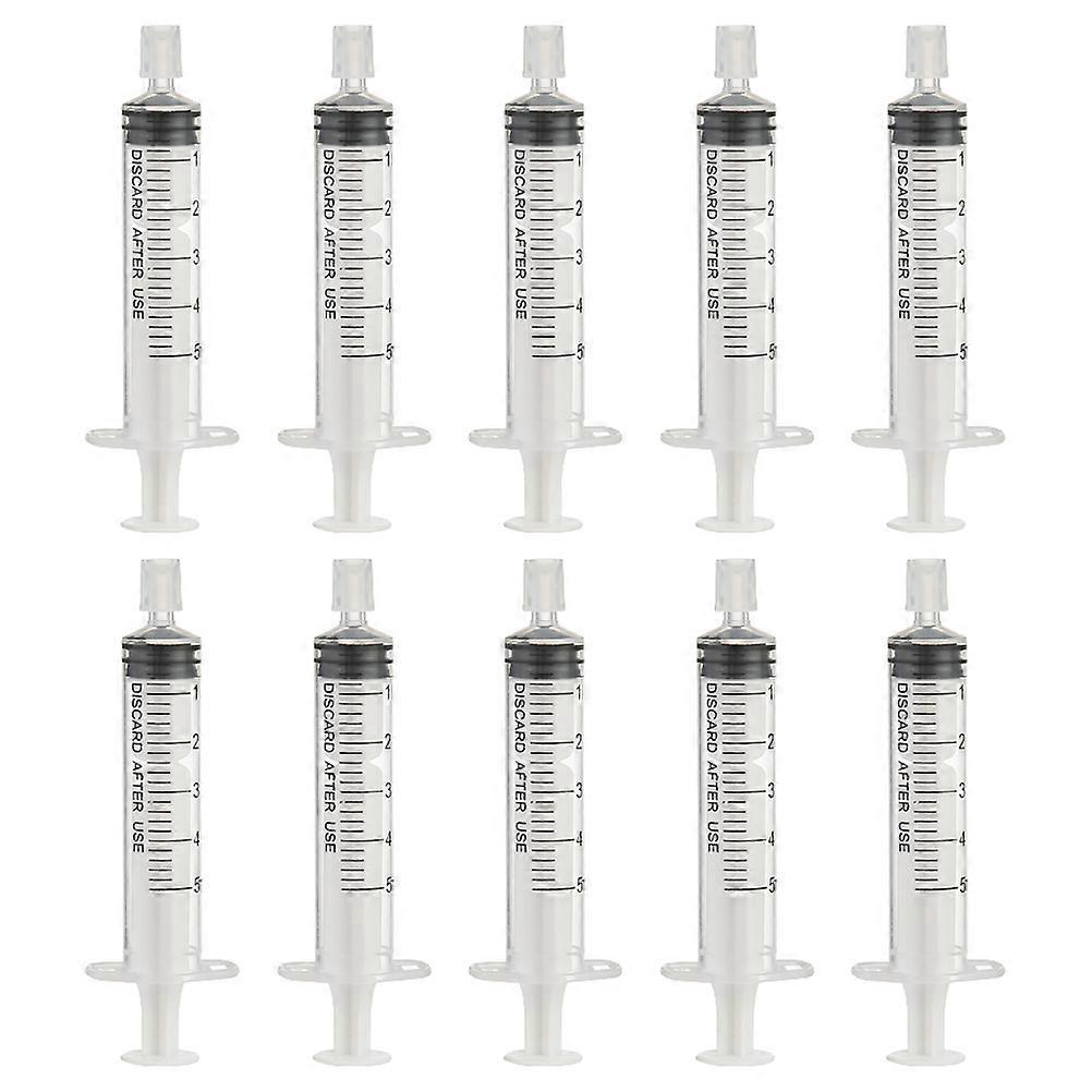 10 Stück Flüssigkeitsspritzen, Parfümspender, Nachfüllbare Parfümspritze (5 Ml)-8.5x3cm