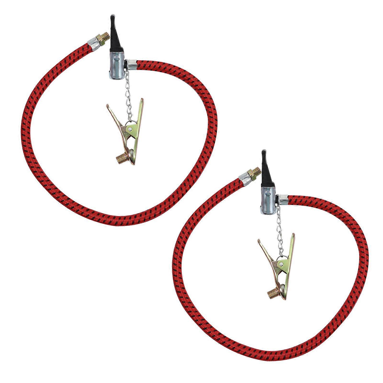 Stück Fahrradreifen-handluftpumpe, Aufblasvorrichtung, Fahrrad-ersatzschlauch-50x6cm-red