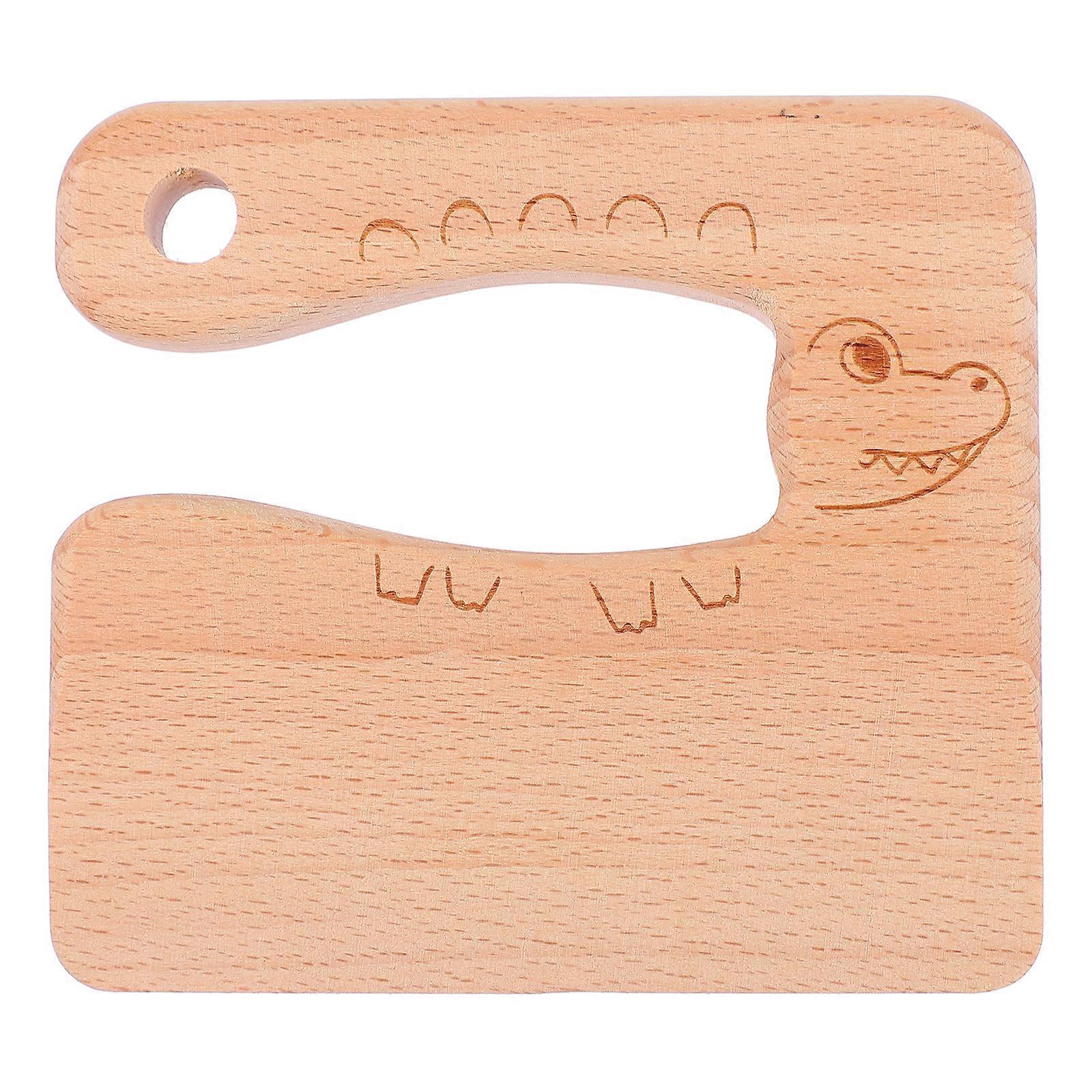 1 Stück Kreatives, Kindersicheres Messer Zum Schneiden Von Gemüse Und Obst, Küchenhelfer Für Kinder-10.5x9.5cm