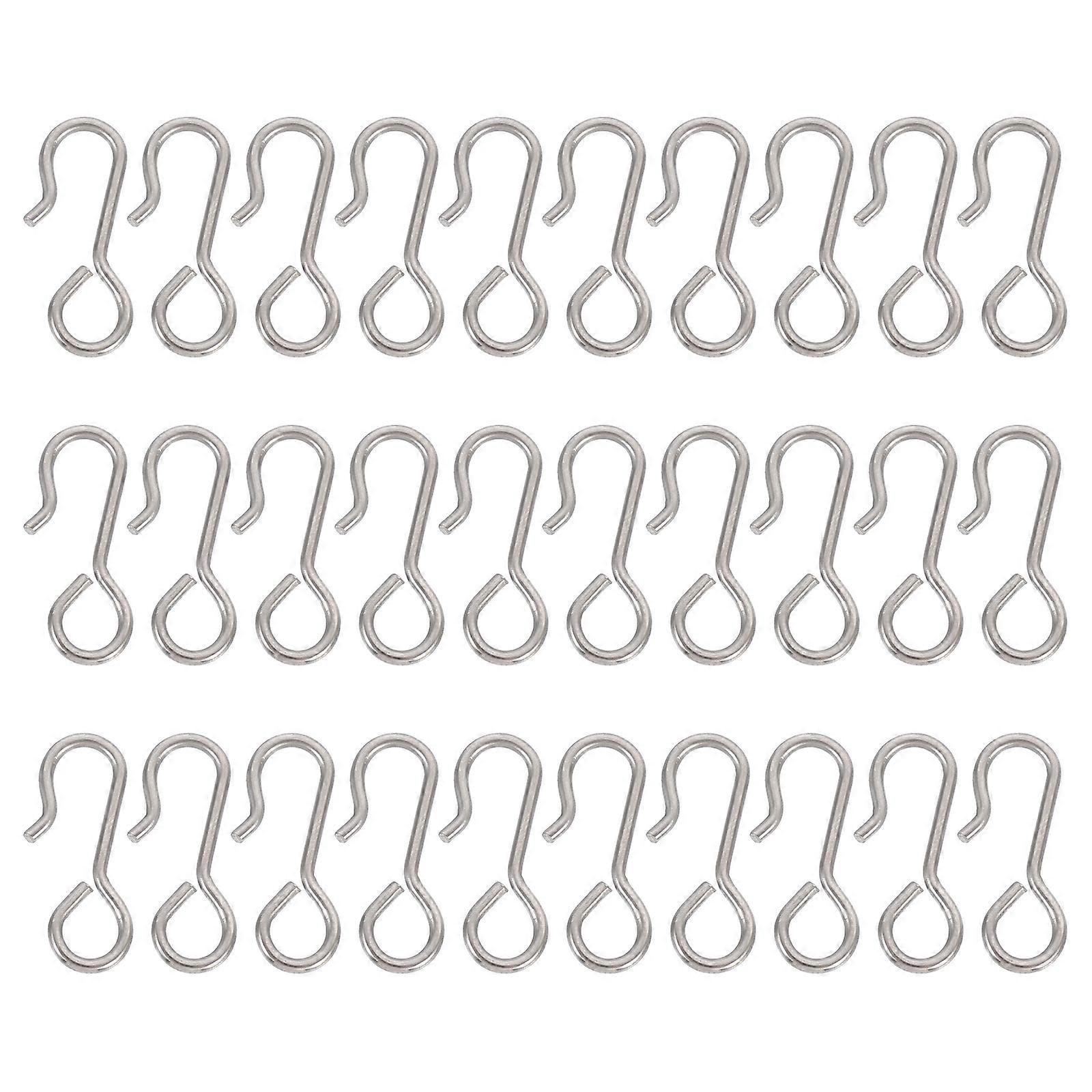 100 Stück Autositzbezughaken, Praktische Autositzkissenhaken, Autozubehör-2.3x0.8cm