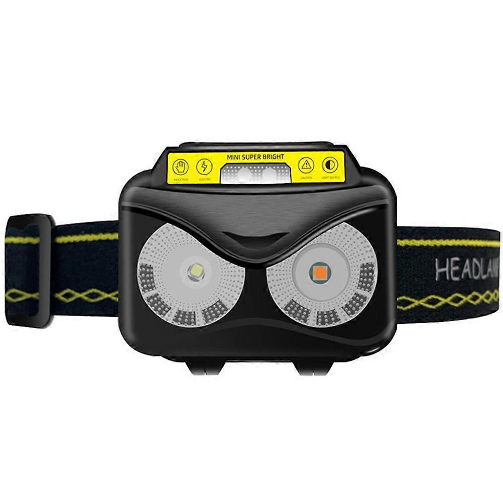 Verbesserte, Wiederaufladbare Led-stirnlampe Mit Sensor, Wasserdicht, Usb-anschluss-5.8x4.3cm